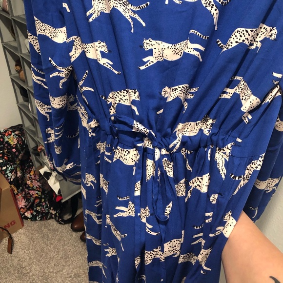 Cheetah Shirt Dress - Picture 11 of 14